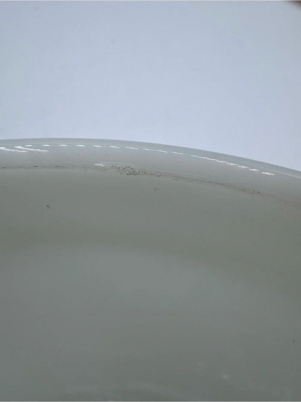 Vintage Fire King Oven Ware Medium Milk Glass Mixing Bowl Made USA